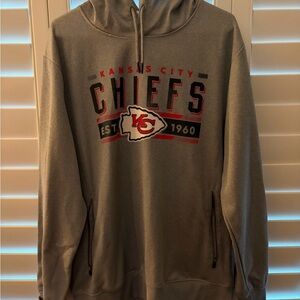Kansas City Chiefs Gray Hoodie